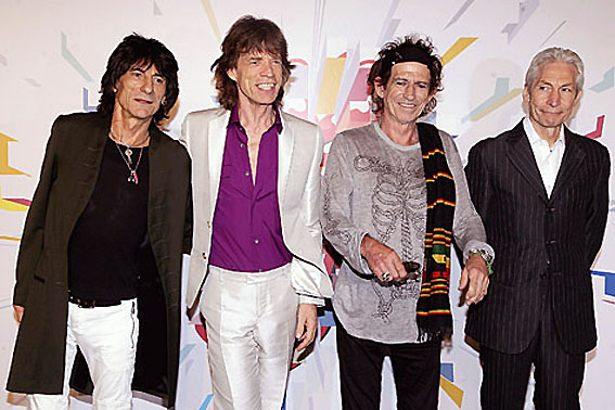 Os Rollings Stones: recauchutada no clássico Exile on Main Street.Divulgação