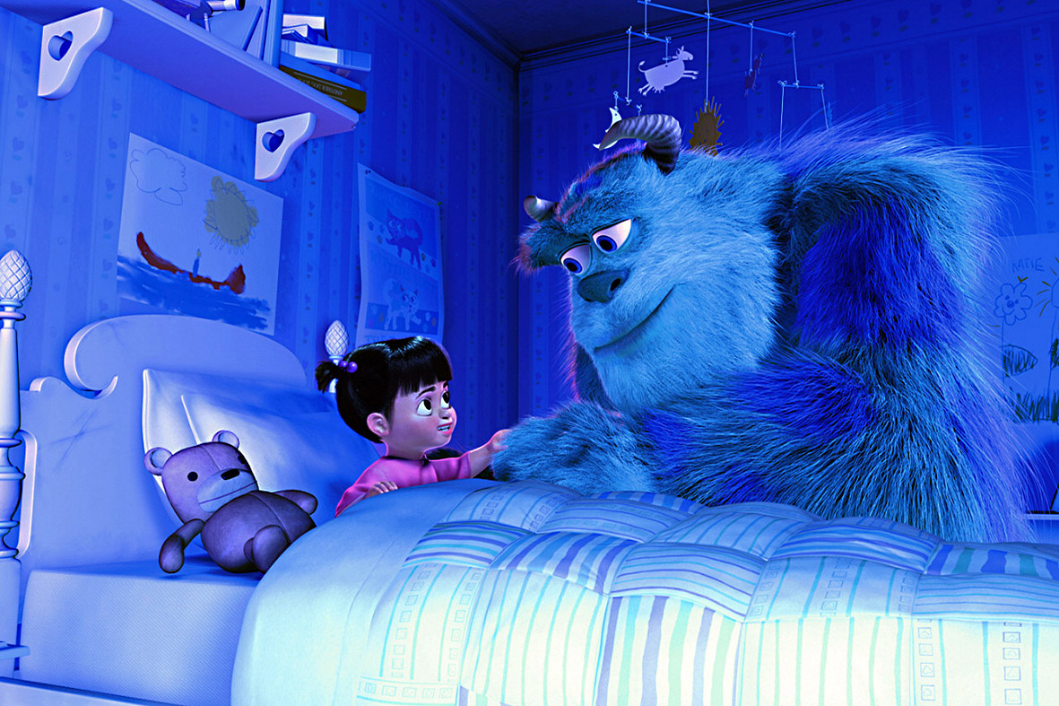 FOTO – Disney Pixar anuncia sequência de Monstros SA para 2012. querocolorir.com.br