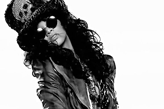 Rihanna incorpora Slash em Rockstar 101.aceshowbiz.com