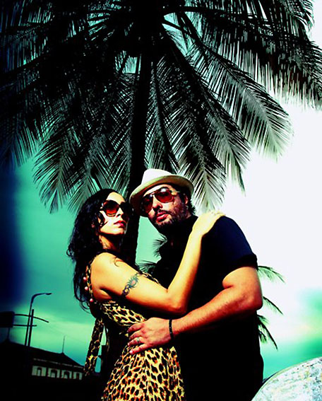 O duo maranhense Criolina: música do mundo com sabor tropical.Divulgação