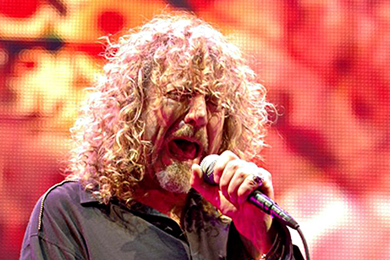 FOTO - Robert Plant: o primeiro da lista dos melhores vocalistas de rock da gravadora Roadrunner e shows no Reino Unido.e-radio.co.uk