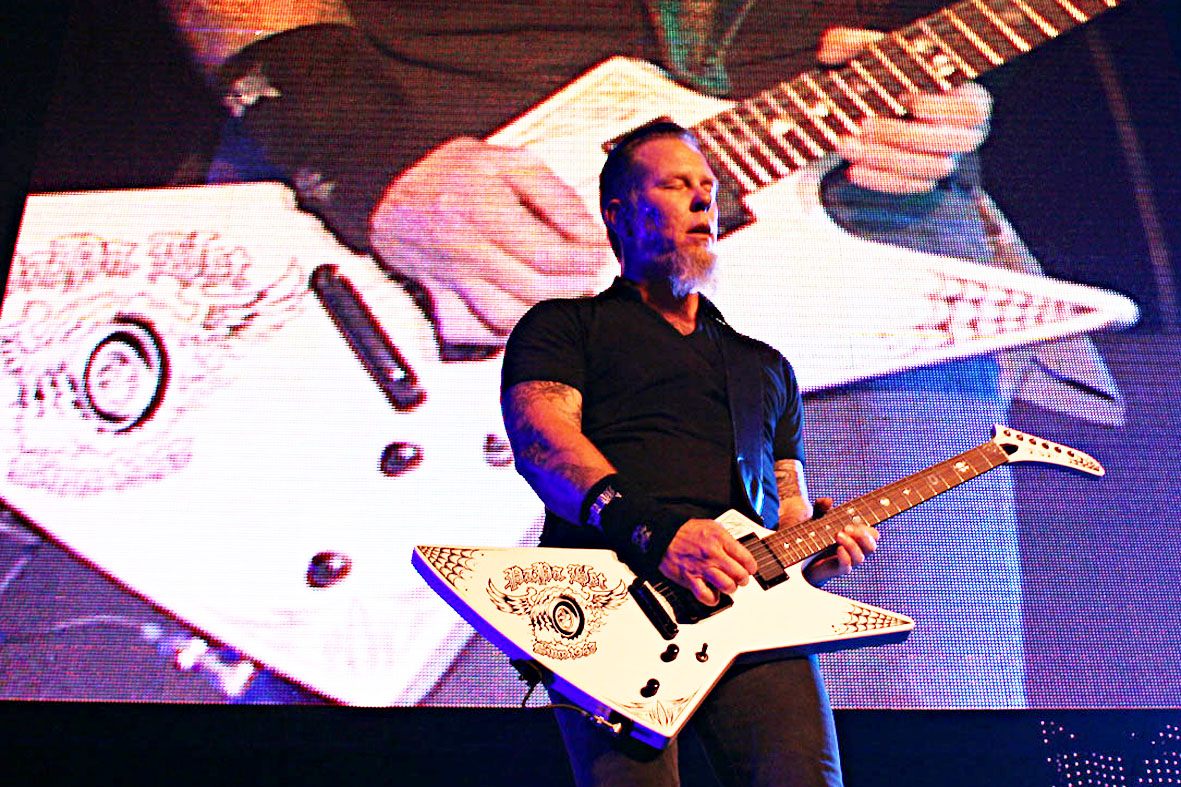 FOTO – Metallica é uma das bandas do The Big Four