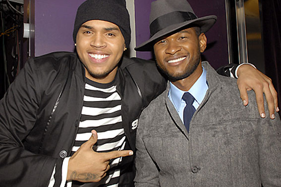 FOTO - Usher e Chris Brown estão perto de anunciar turnê em parceria.eonline.com