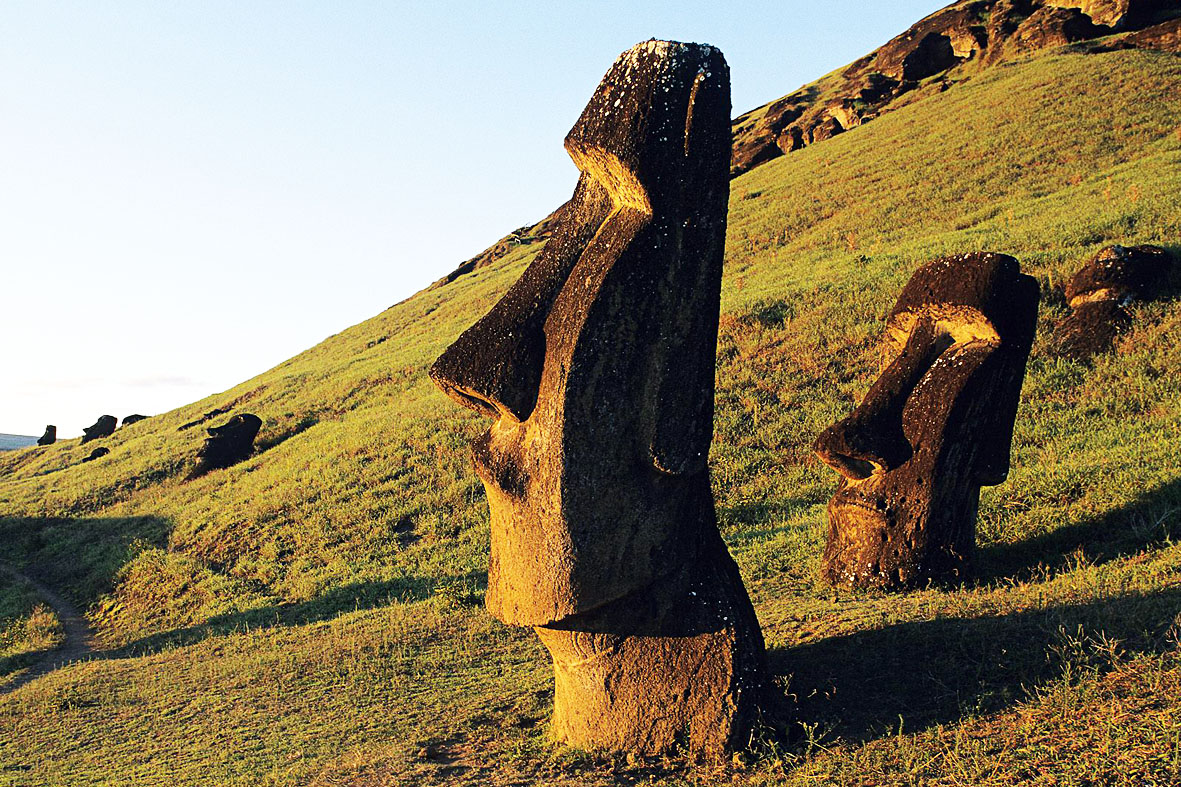 FOTO – Estátuas da Ilha de Páscoa
