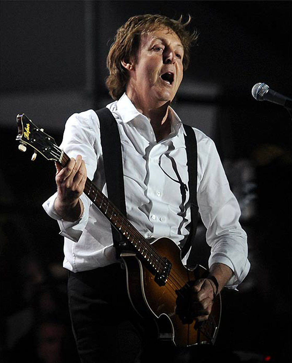 Paul McCartney poderá realizar três shows aos fãs brasileiros.Divulgação