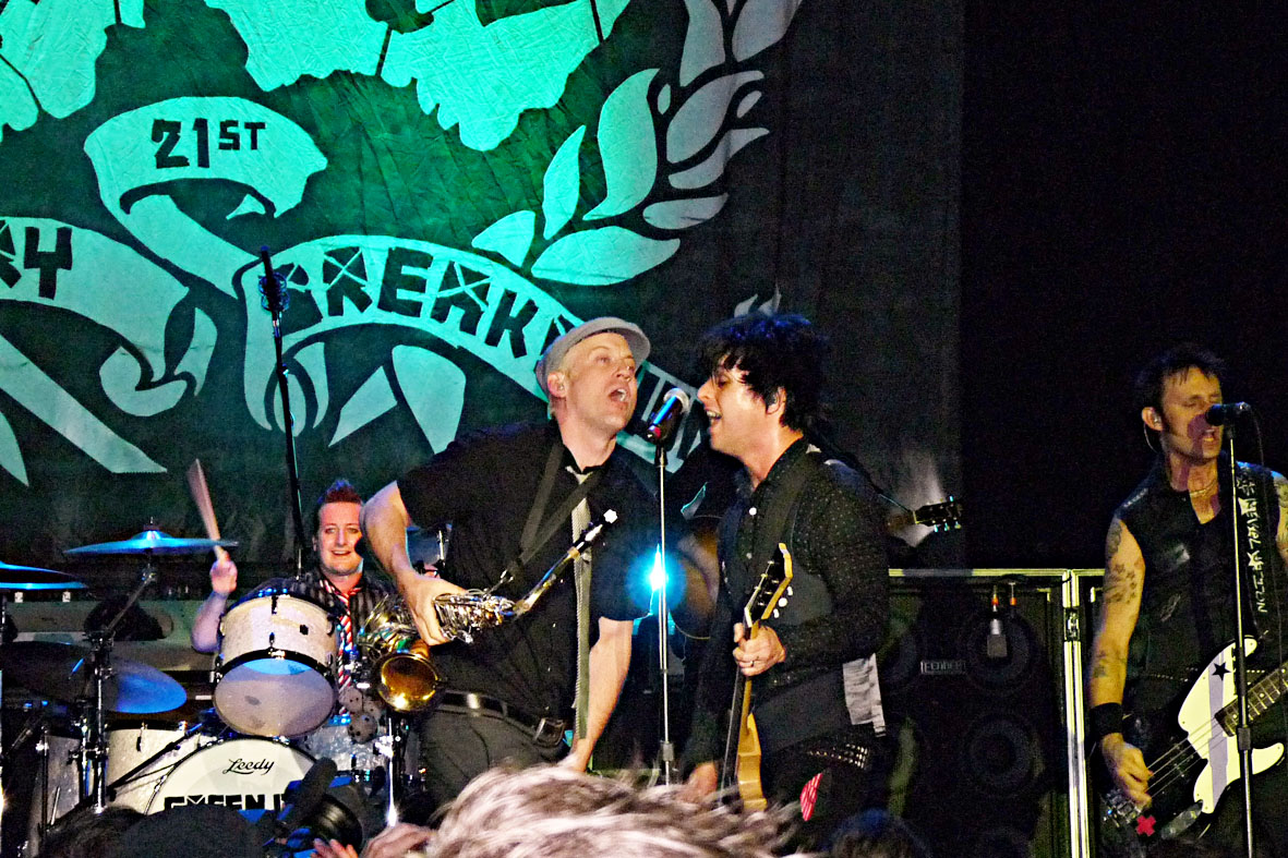 O Green Day fez 2h40 de show em  Porto Alegre.Divulgação