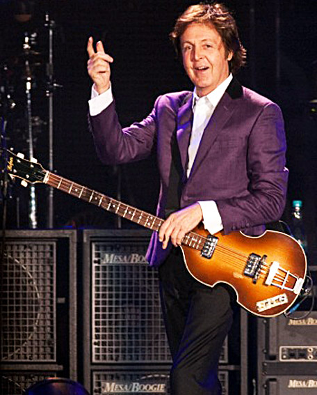 Paul McCartney ignora boatos de dores e agita fãs no Morumbi. Marcos Hermes/Divulgação