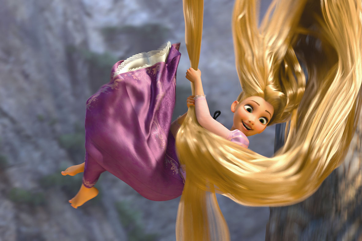 Enrolados: técnica utilizada nos 21m de cabelos da Rapunzel é inovadora.collider.com