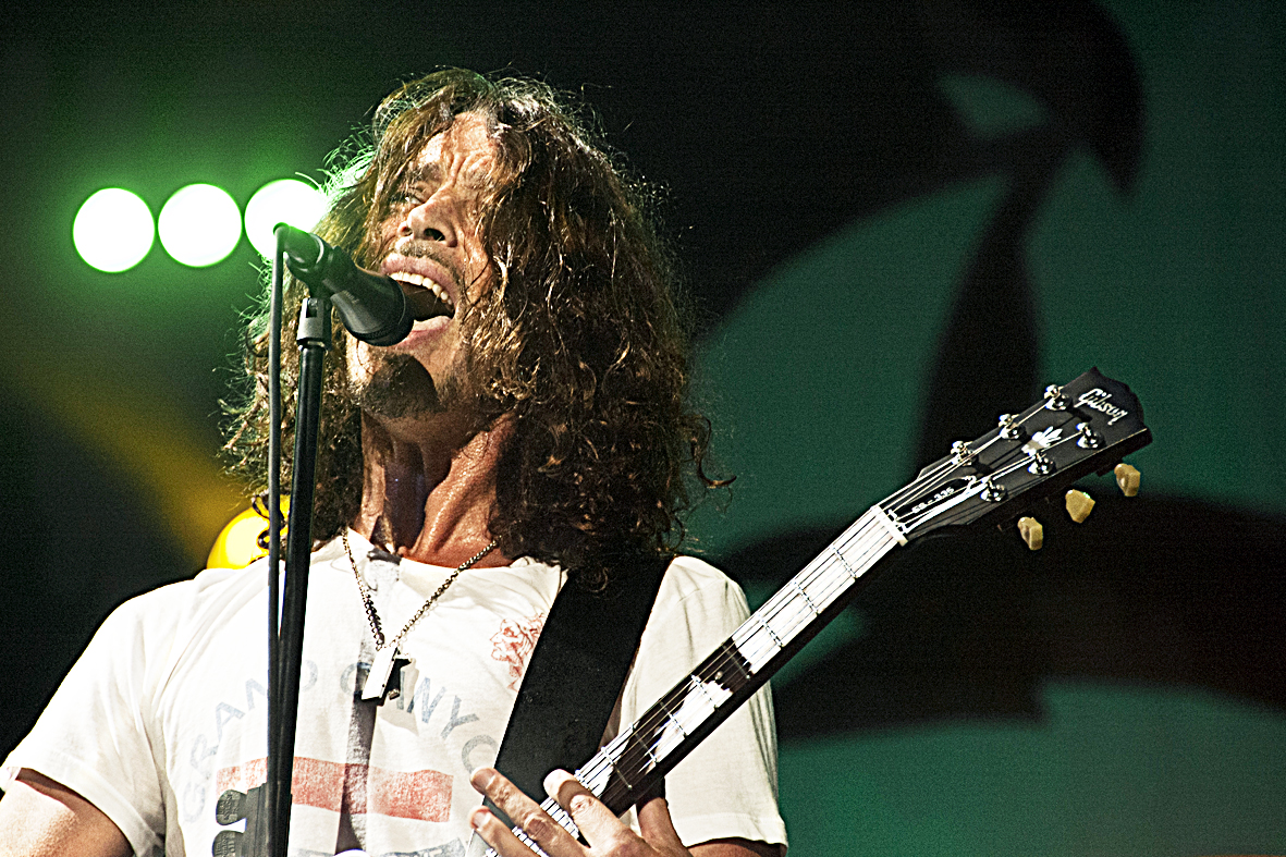 Chris Cornell anunciou o retorno do Soundgarden em 2010.truthisms.wordpress.com