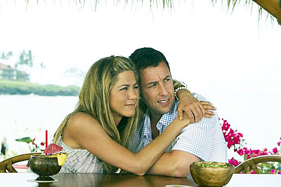 Adam Sandler e Jennifer Aniston estrelam Esposa de Mentirinha. freebyclick.com