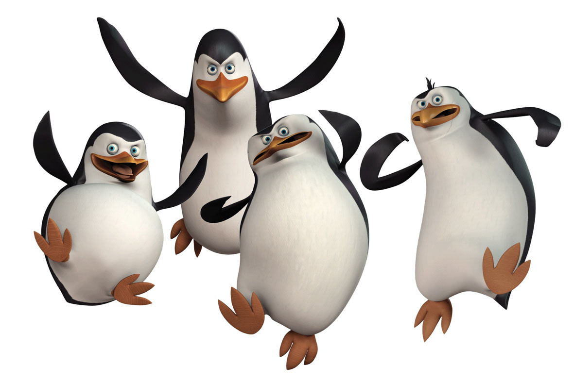 Pinguins de Madagascar irão ganhar um filme só pra eles em 2012.blog.lineup-br.com