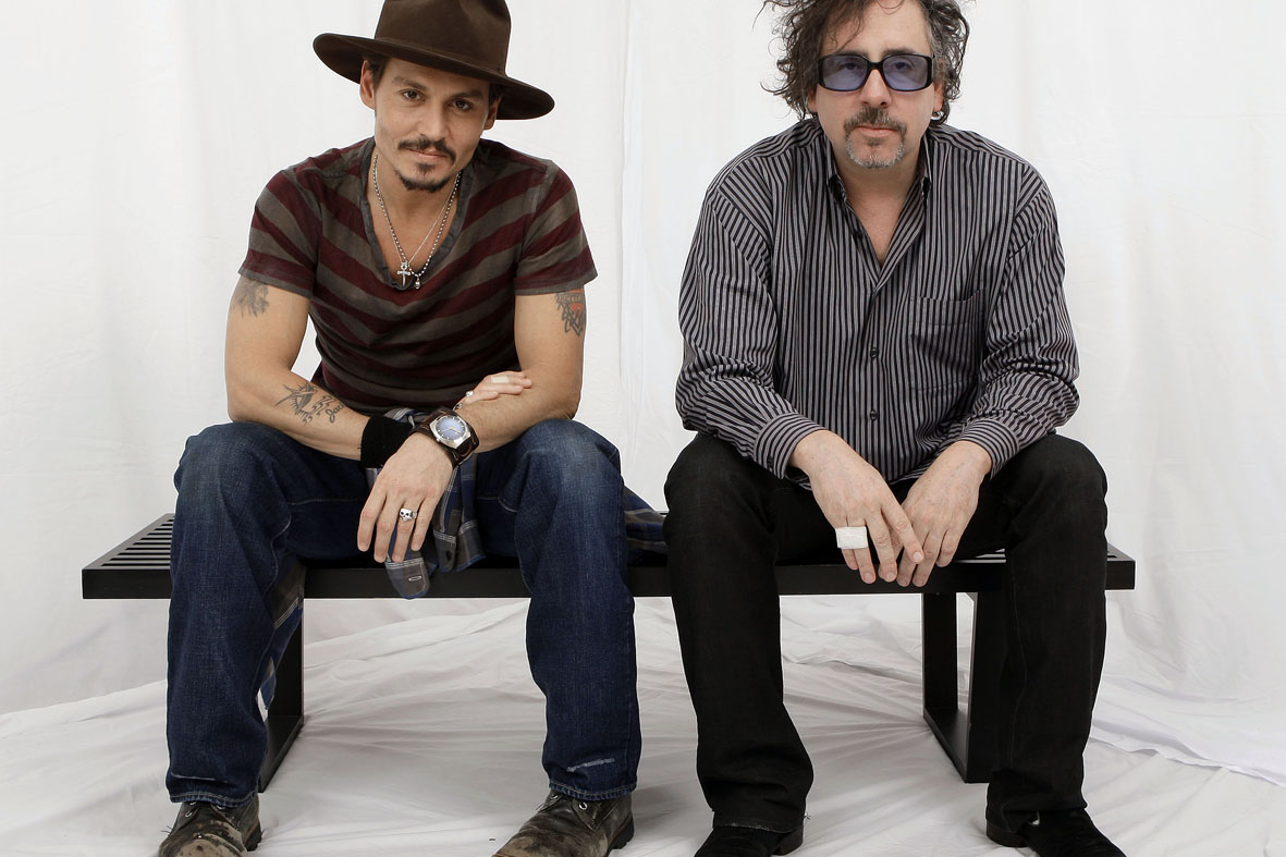 Johnny Depp volta a trabalhar com Tim Burton em Dark Shadows. Divulgação  
