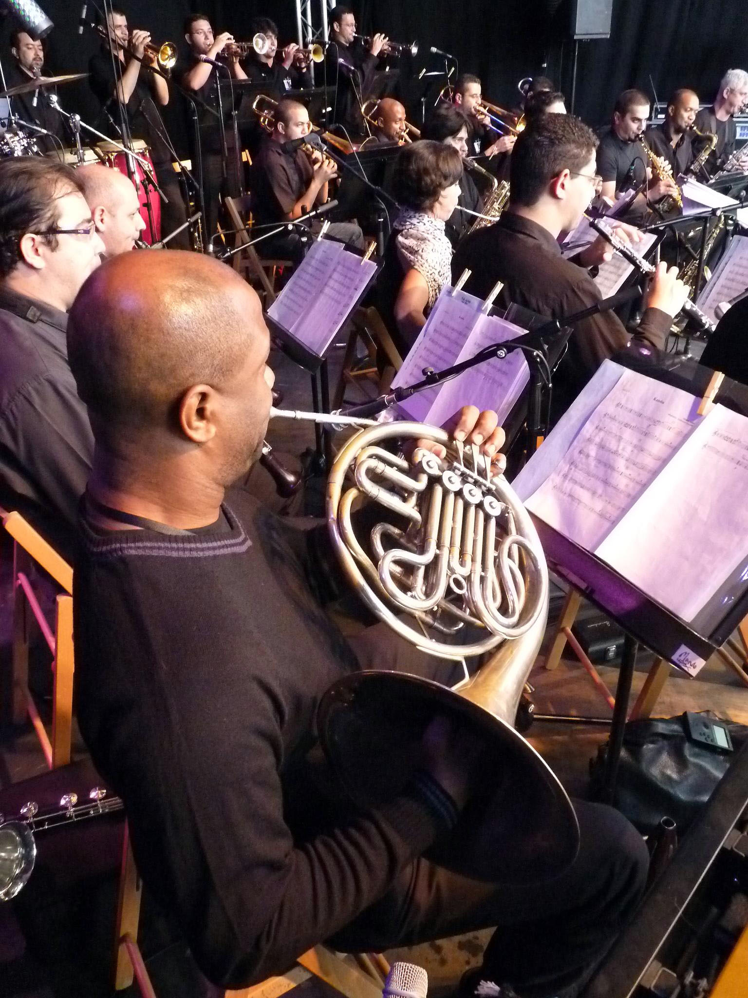 Banda Jazz Sinfônica de Diadema arrasa em Montreux.Divulgação