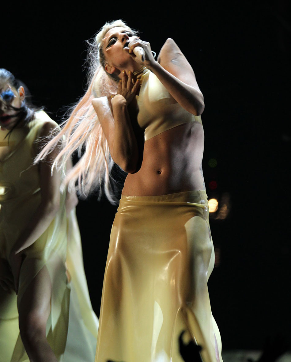 Lady Gaga no Grammy 2011: ano ultrarentável para a cantora. Divulgação