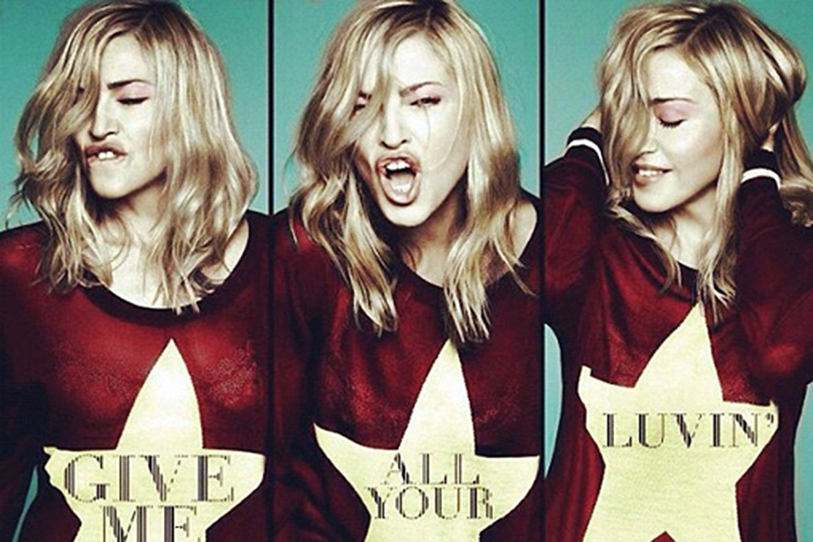 Madonna parace bem mais jovem no novo vídeo Give Me All Your Luvin. Divulgação