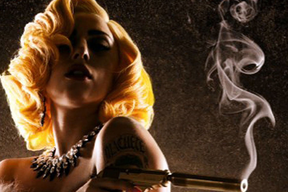 Lady Gaga debuta nas telas em Machete Kills. Divulgação