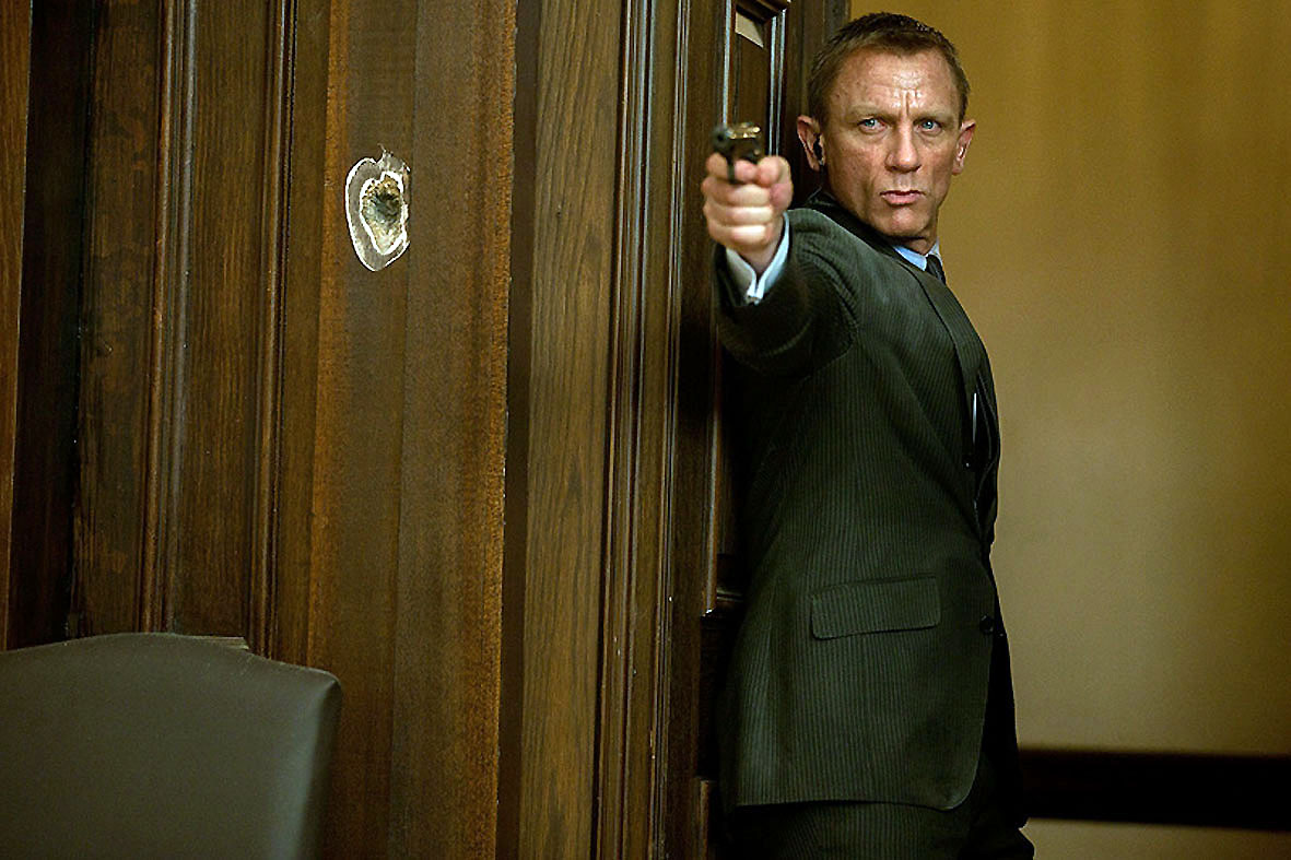 Daniel Craig volta no novo  007 com Operação Skyfall. Divulgação