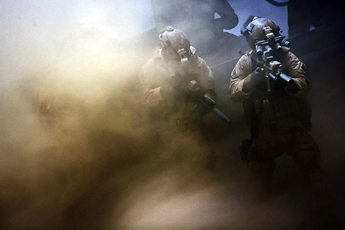 Ação militar em cena de Zero Dark Thirty. Divulgação/ew.com
