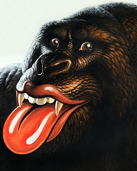 Detalhe da capa do novo disco dos Rolling Stones