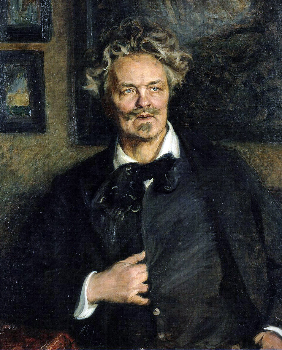 Retrato de August Strindberg