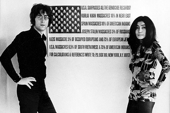 Filme Os EUA Contra John Lennon mostra ativismo do ex-Beatle. Foto: Divulgação