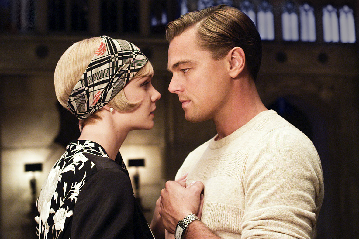 Carey Mullighan e Leo DiCaprio em cena de O Grande Gatsby. Foto: Divulgação