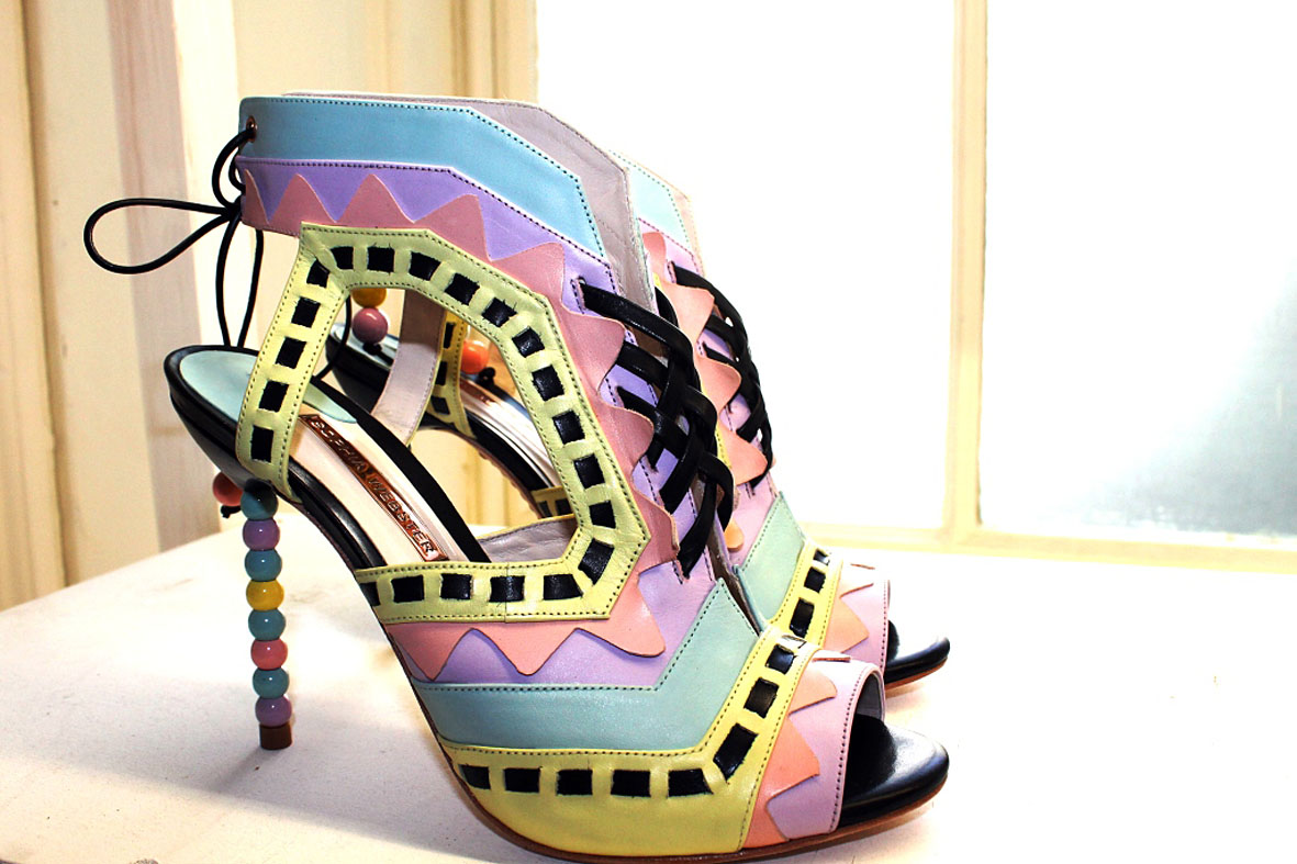 Sapato de Sophia Webster: criações para a multimarcas J.Crew. Foto: boguslavskysisters.com 