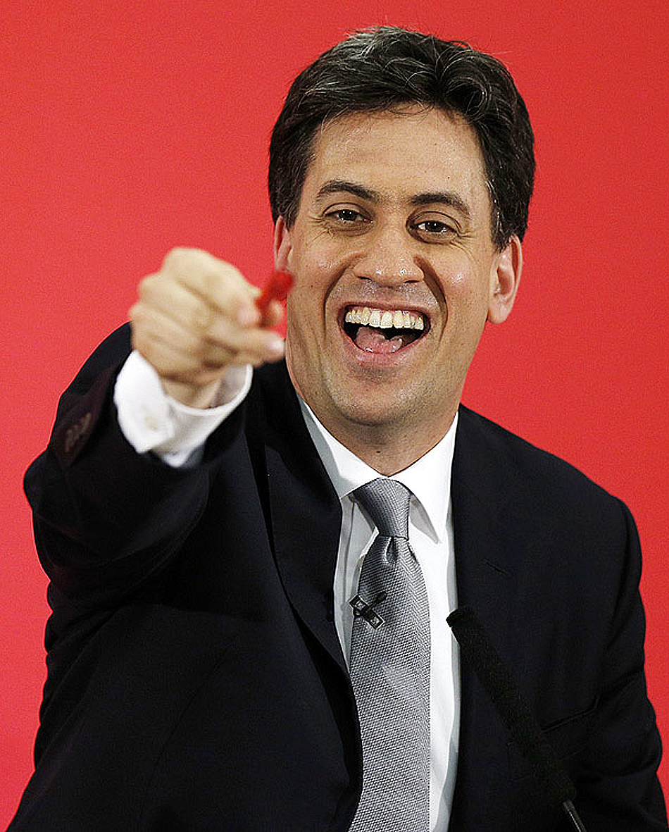 Ed Miliband: o novo líder do Partido Trabalhista pode ser o novo premiê britânico. Foto: Adrian Dennis/AFP