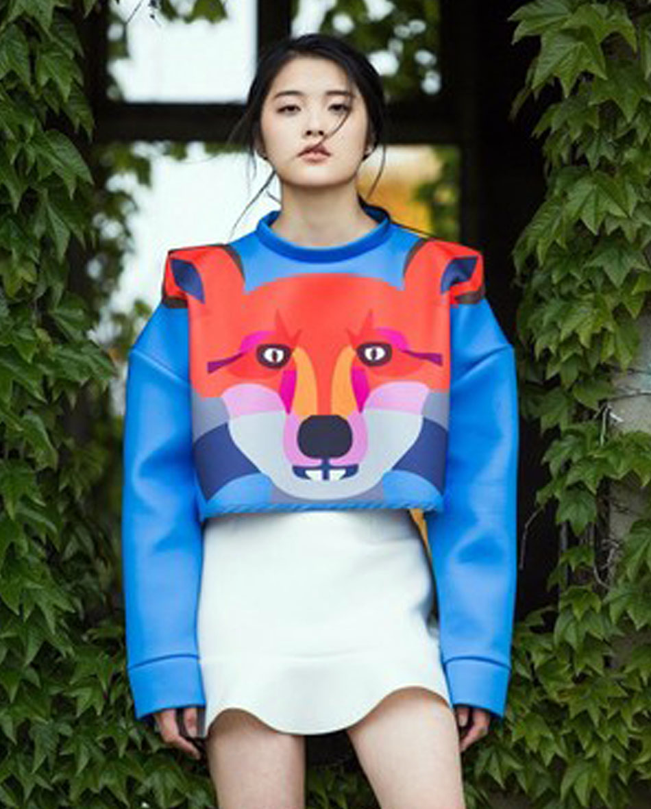 Yang Du: um dos talentos do Fashion Scout Paris. Foto: Divulgacão