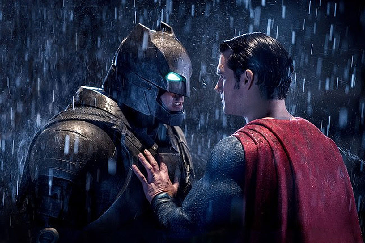 Batman vs Superman: A Origem da Justiça: briga da galos bem coreografada. Foto: Divulgação