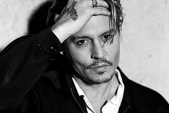 Johnny Depp: filme contracenando com Amber Heard e  Cara Delevingne em London Fields. Foto: consequenceofsound.net