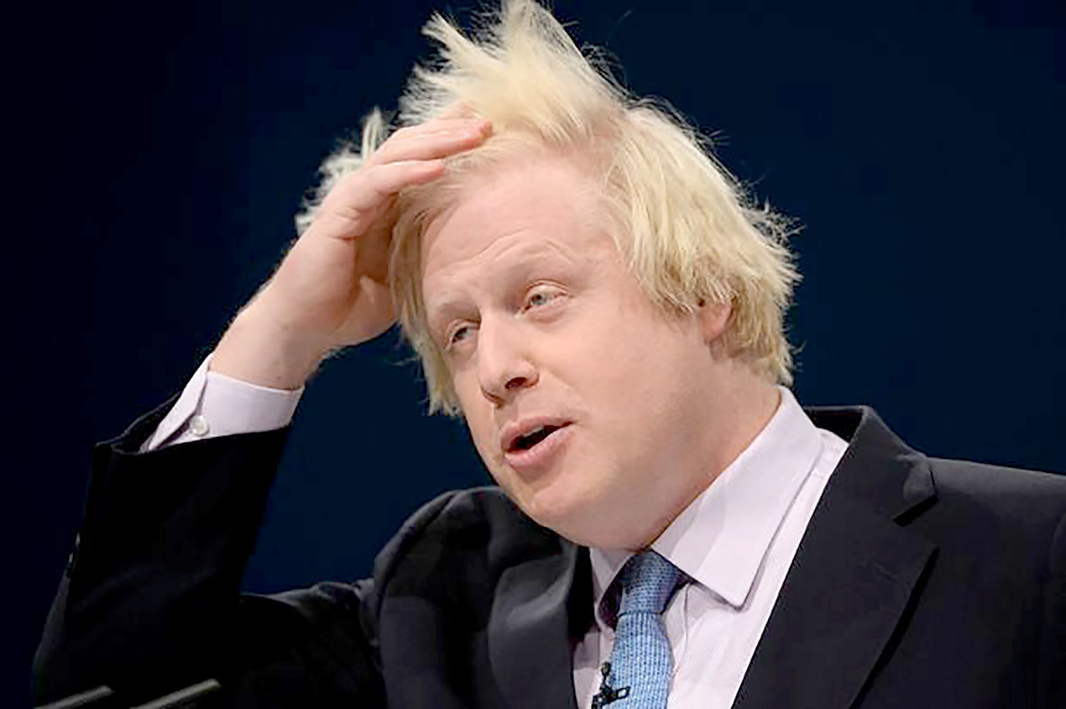 Boris Johnson: questionamento a declarações ofensivas a Obama e Hillary deixam político em saia justa em coletiva de imprensa. Foto: getwestlondon.co.uk