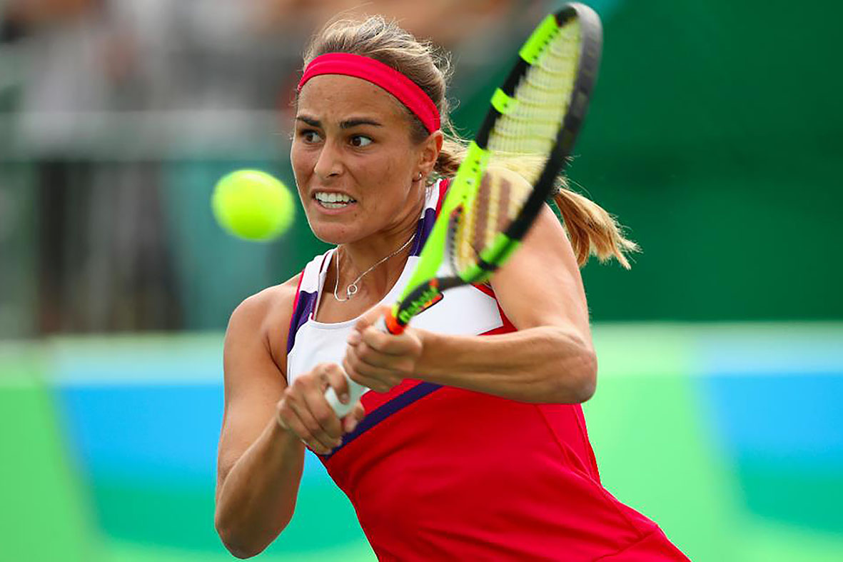 Tennis player Monica Puig won first ever Puerto Rico golden medal. Photo: rio2016.com
