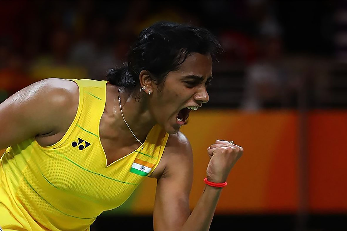 Silver medal Indian PV Sindhu ended Womens Singles Round loosing the gold to Spanish Carolina Marin. Photo: rio2016.com