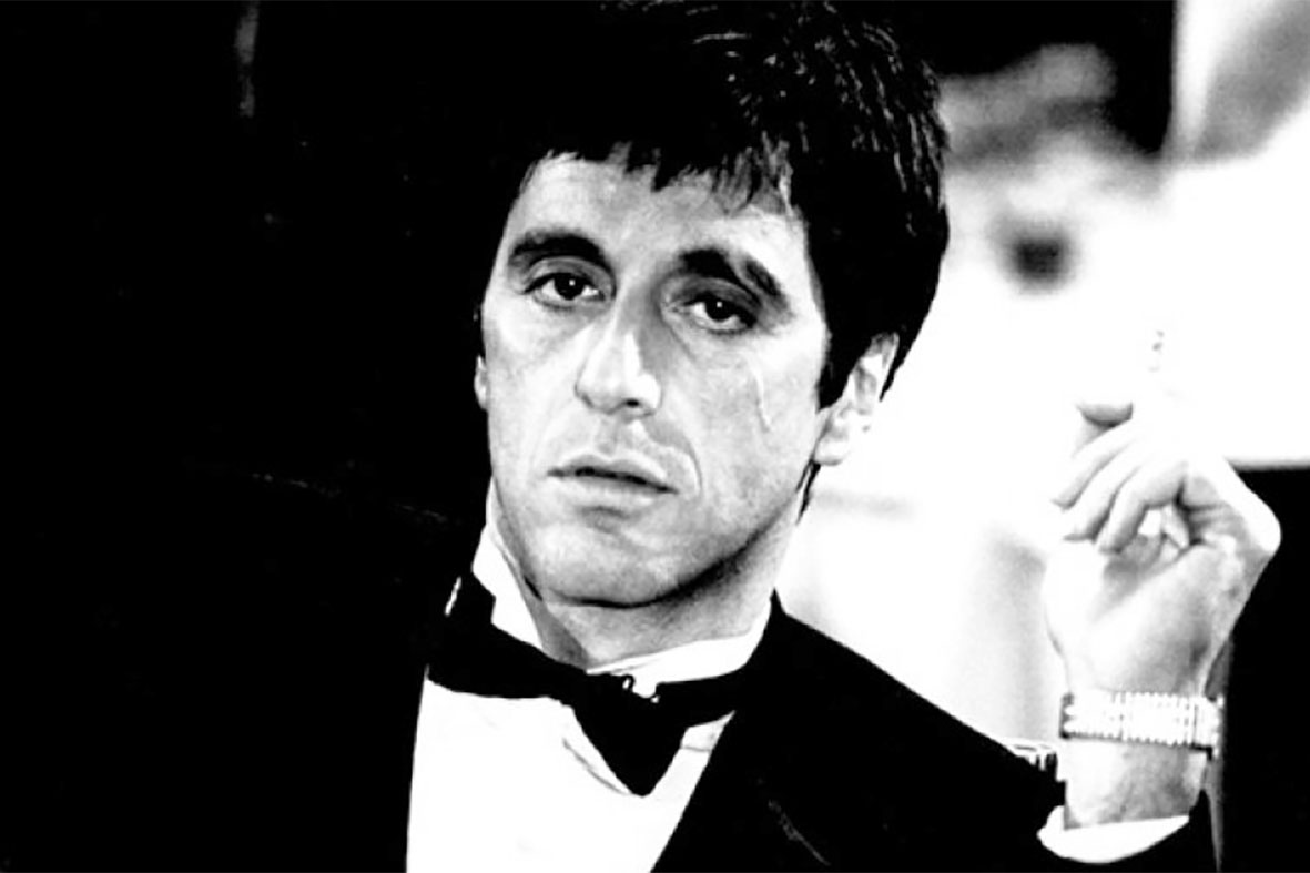 Al Pacino não vai reviver Tony Montana no remake de Scarface mas vai à sessão dos 45 anos de O Poderoso Chefão. Foto: Divulgação