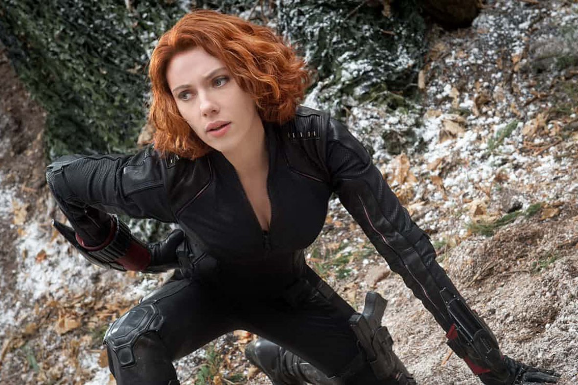 Scarlett Johansson como a Viúva Negra: resposta da Marvel à Mulher-Maravilha. Foto: Divulgação