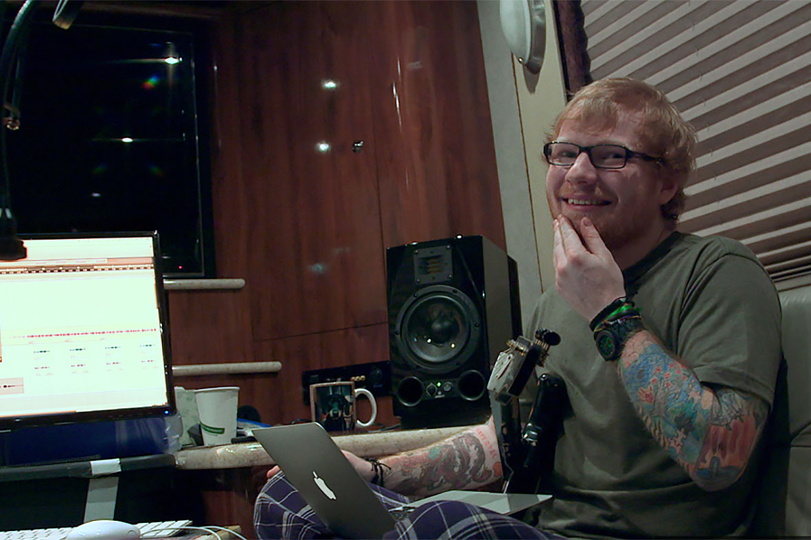 Ed Sheeran: cara comum escreve letras comuns no documentário Songwriter. Foto: Divulgação