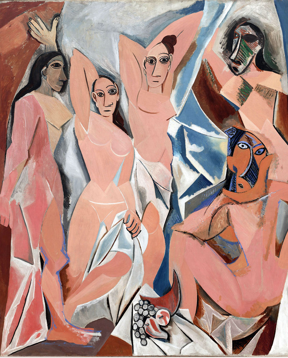 Pablo Picasso. Les Demoiselles d’Avignon. 1907
