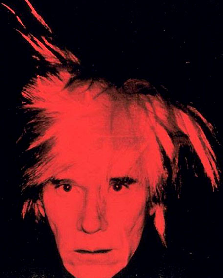 Andy Warhol em auto-retrato