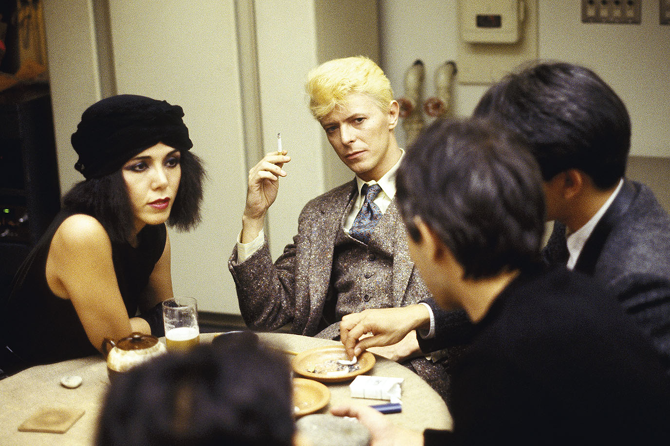 David Bowie em Tóquio (1983). Foto: Denis O’Regan