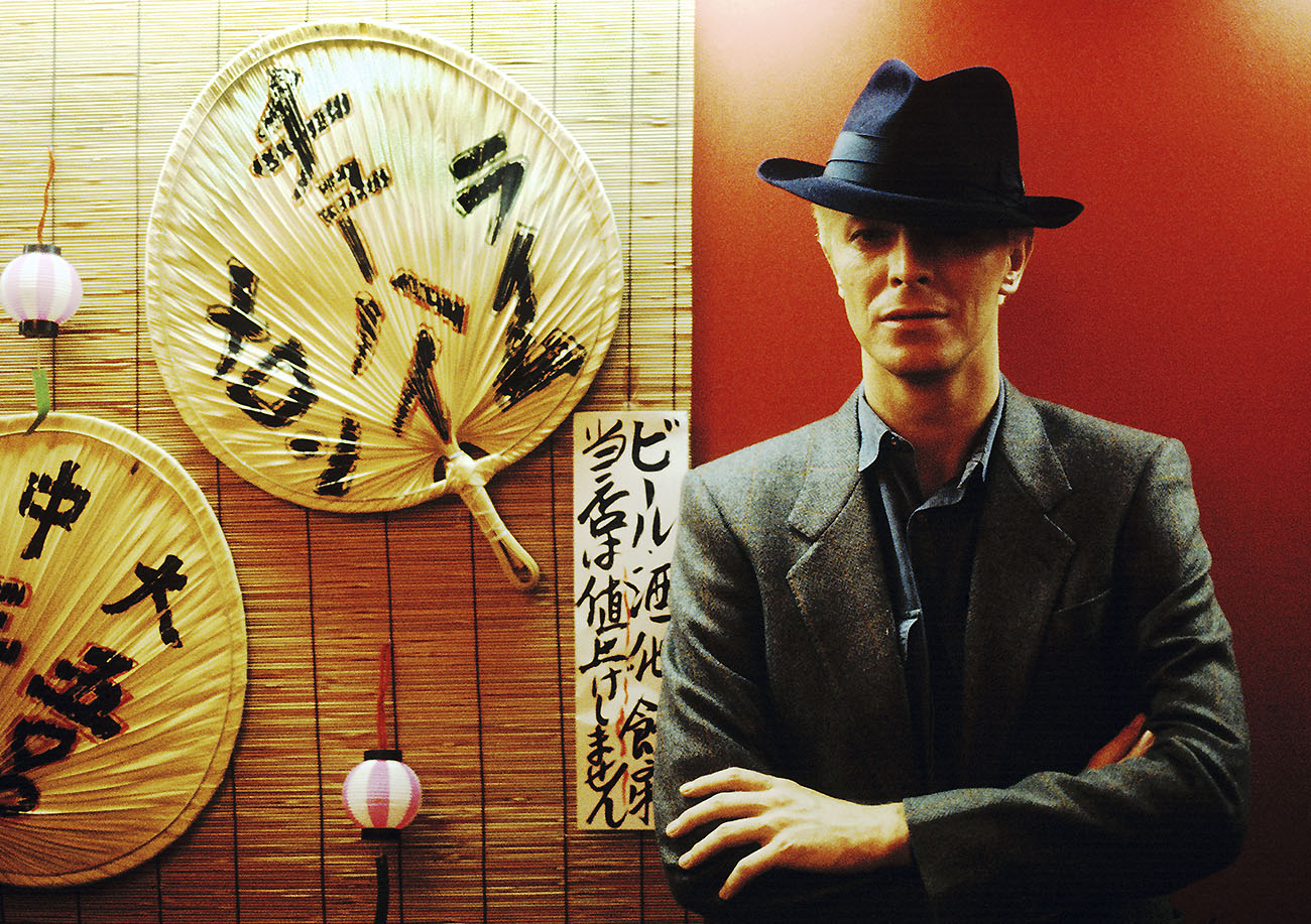 David Bowie em Tóquio (1983). Foto: Denis O’Regan
