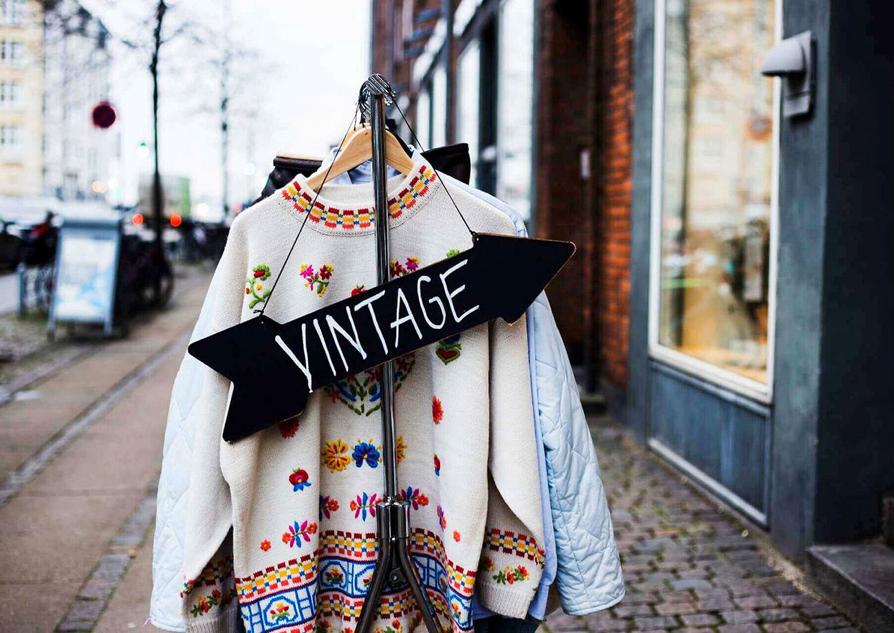 Vintage é fashion e chique é ser solidário. Foto: Arquivo Pessoal