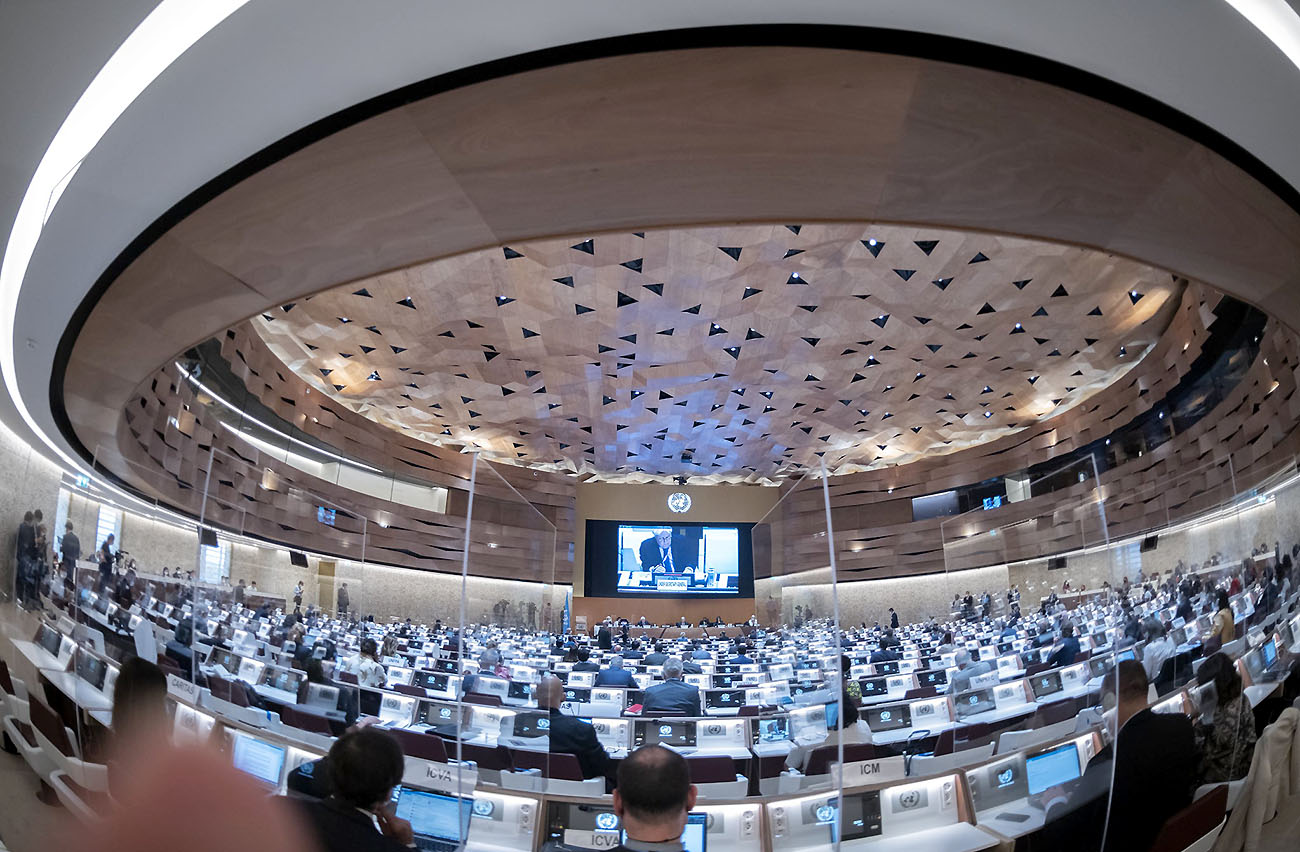 Reunião do Conselho de Direitos Humanos das Nações Unidas. Foto: ONU/Jean Marc Ferré