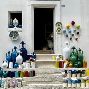 Cerâmicas em Locorotondo. Foto: Andrea Kirst