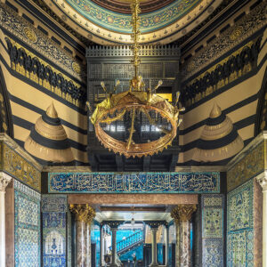 O Arab Hall, da Leighton House. Foto: Dirk Lindner