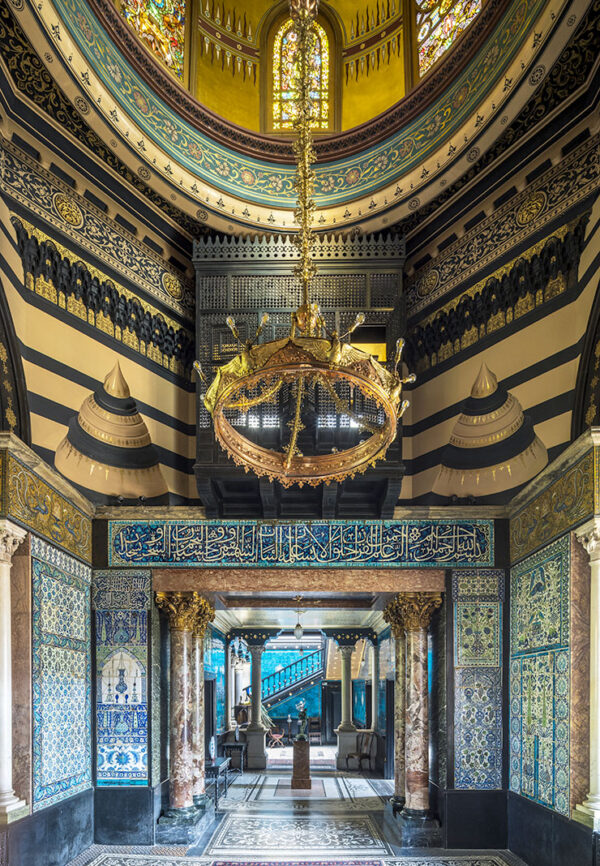 O Arab Hall, da Leighton House. Foto: Dirk Lindner