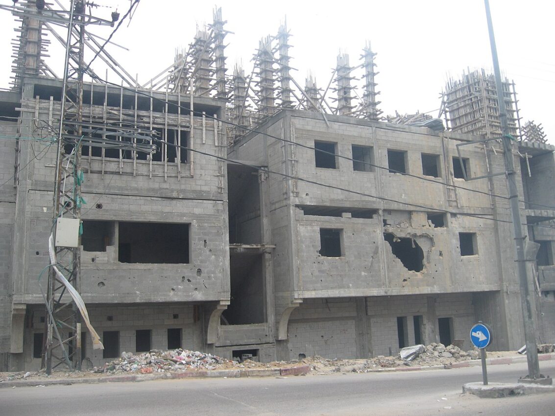 O hospital de al-Shifa: invasão questionada. Foto: Wikipedia
