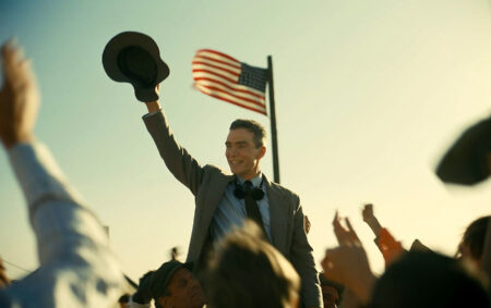 Cillian Murphy em Oppenheimer: discurso político no Oscar 2024. Foto: Universal Pictures